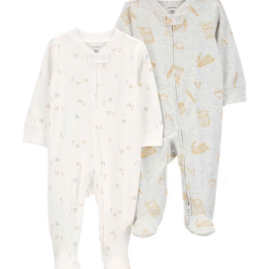 Kit macacão bebê 2 peças instrumentos e notas musicais multicor | Carter's