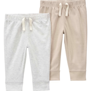 Kit calça de moletom bebê 4 peças mescla multicor | Carter's